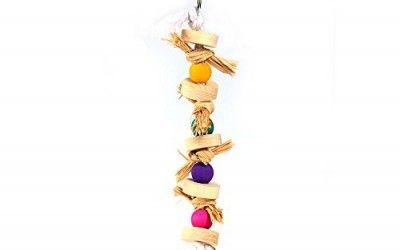 Juguete para aves, juego de madera, diversión para pájaros