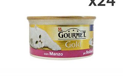 Set 24 GOURMET Gold mousse manzo 85 gr. – La comida para gatos