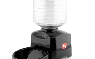 Mvpower Alimentador automático de mascotas dispensador programable temporizado Tazón 5.5L