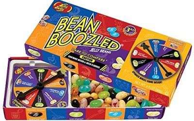 Jelly Belly Bean Boozled Juego de Ruleta para Gominolas – 1 caja