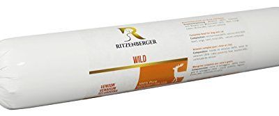 Ritzenberger, Alimento para perros, Venado – pura carne, 5 x 500g, Alimento húmedo completo