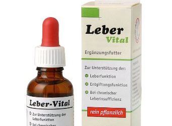 AniBio hígado Vital 30 ml (gotas) Alimento complementario para perros y gatos, 1er Pack (1 x l 0:03)