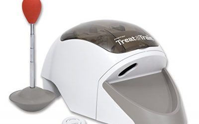 PetSafe MM-RR-SYS – Adiestrador remoto de recompensa para perros Treat & Train