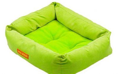 cama de perrito Sannysis perrera Casa para mascotas 42cmX35cmX13cm (Verde)