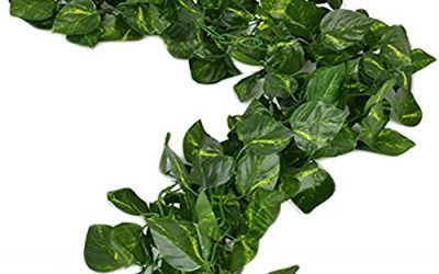 156 pies Fake follaje guirnalda hojas Decoración Artificial verdes Ivy Vine Plantas para Decoración del hogar interior al aire libre