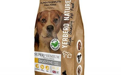 Yerbero NATURE DIGESTIVE comida hipoalergenica para perros 12kg , mascotas