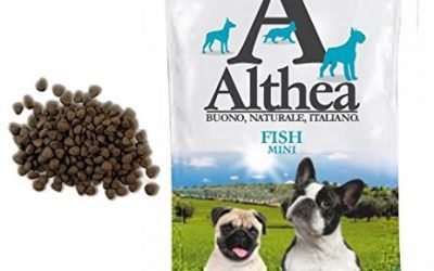 Althea Fish Mini 1 kg – Pienso monoproteiche al pescado para perros de talla pequeña, naturales al 100%