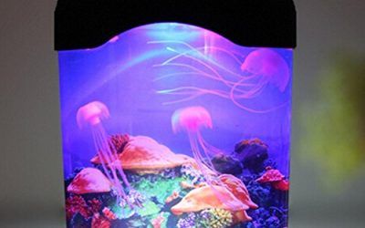 Gearmax® Antecedentes del acuario de las medusas de la simulaci-n luz de la noche