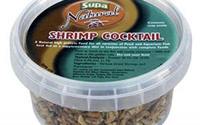Supa naturales Camarón cóctel Natural Alimentos para cartucho de tortuga Terrapin, Acuario, po… , mascotas
