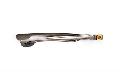 AMG Titanium Tongs Clip Lightweight Outdoor Camping Cookware Backpacking Hiking