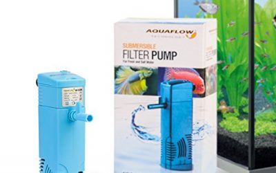 Aquaflow Technology® AIF-012M – Acuario interior filtro de agua dulce o salada acuario tanques de hasta 70 litros