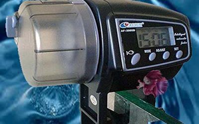 COMEDEROS AUTOMATICO DIGITAL GRANDE PARA ACUARIO COMEDERO AUTOMATICO DE PECES