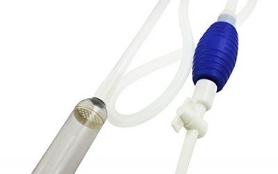 SODIAL(R) Acuario Limpieza Manua Apreton Agua Cambio Limpiador Bomba 1.9M Largo