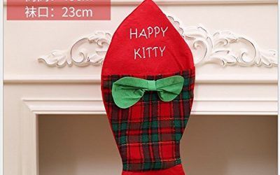 HOMEE Calcetines de Navidad Necesidades Diarias de Navidad Calcetines de Peces de Navidad Calcetines de Modelado Bolsas de Regalo de Navidad,A