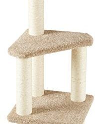 AmazonBasics – Árbol de actividades con poste rascador para gatos, grande