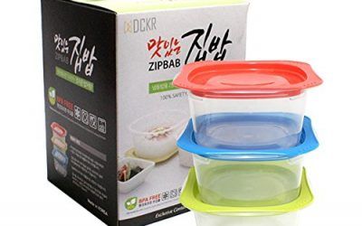 dckr Auto vapor microondas recipientes herméticos con tapas 3 unidades – BPA libre sistema de descarga de vapor de almacenamiento de alimentos caja de almuerzo de color al azar