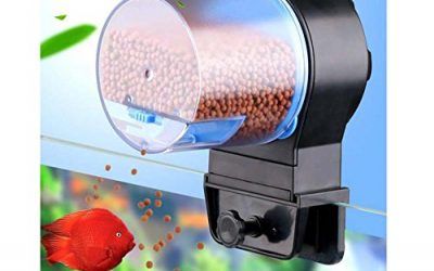 SUNSUN Alimentador Peces Automático Dispensador de Comida Acuario , mascotas