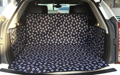 FREESOO Cubierta de Asiento Impermeable Para maletero de Coche Carro Manta Funda Protector Antideslizante Protección de Perro, Gato, Animal y Mascota, Viajes,155cmx104cmx33cm