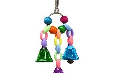 Da.Wa Juguetes de Loro de Forma de Cadena Juguete de Mascar de Aves