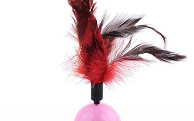 Juguete Regalo Pluma Gato Gatito pelota peluche juegos para gato perro animales
