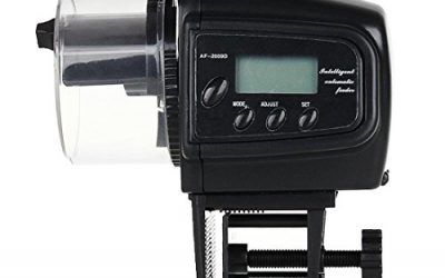 Tanque de peces de acuario comida Comedero temporizador Pantalla LCD automático Manual Auto conveniente
