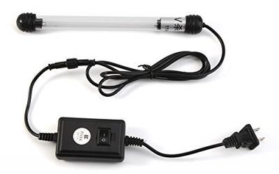 Tanque de pescado Esterilizador de lámpara de agua subacuática limpiador de agua Bacterias de matar 220-250V de luz de vidrio plug EE.UU. ( tamaño : 11W )