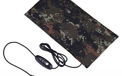 Estera de calefacción de reptiles Hoja de calentamiento USB Fibra de carbono para animales pequeños con interruptor para control de temperatura Tamaño S (Con controlador de interruptor)