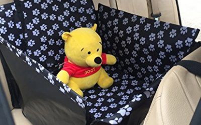 FREESOO Cubierta de Asiento Impermeable para Coche Carro Manta Funda Estilo Hamaca Protector Antideslizante Protección de Perro, Gato, Animal y Mascota, Viajes,53x60x35CM