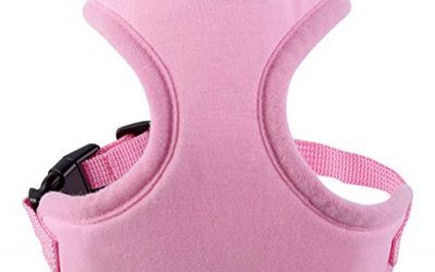 EXPAWLORER Arnés de Gato Ajustable a Prueba de Escape, arnés de Malla Suave para Gatos y Perros pequeños, Color Rosa , mascotas