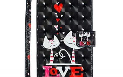 Funda para Samsung Galaxy J4 Plus / J4+ 2018, Carcasa Libro Con Tapa Flip Case Antigolpes Golpes Cartera PU Cuero Suave Soporte con Correa Cordel para Samsung Galaxy J4 Plus / J4+ 2018 – Gato