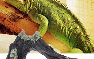 wenjuersty Ramas de Resina para Reptiles, decoración de Acuario, imitación de Madera, escondite para Escalada