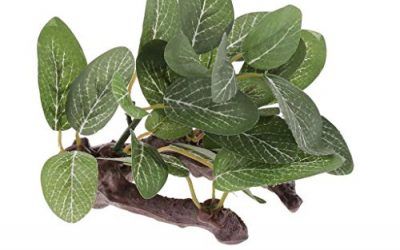 B Blesiya Adorno De Decoración De Reptiles, Acuario Decoración Pecera Plantas De Césped Artificial para Decoración del Hogar Interior Al Aire Libre – Tipo 1