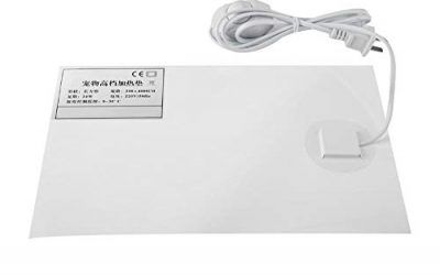 Almohadilla eléctrica para reptiles, Calentador de seguridad Calentador de terrario Calentador con control de temperatura para tortuga tortuga Serpientes Lagarto Gecko Mamíferos araña 220-240V (24W) , mascotas