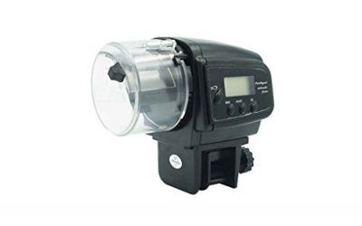 Cdrox Alimentador automático de los Pescados para los Peces de Acuario Tanque Comederos automáticos con Temporizador, Alimentación dispensador Trave Viaje de Negocios
