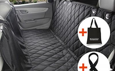 Cubierta de Asiento Impermeable Para el Coche Carro-Manta Funda estilo Hamaca,Protector Antideslizante,Protección de Perro, Gato, Animal y Mascota,Viajes-Garantía, Tamaño Universal,147.32 X 137.16 CM