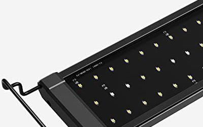NICREW ClassicLED Luz LED Acuario, Pantalla LED Acuario, Iluminación LED para Acuarios Plantados Lámpara LED para Peceras 75-105 cm, 18W, 7000K