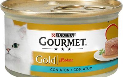 Purina Gourmet Gold Fondant comida para gatos con Atun 24 x 85 g