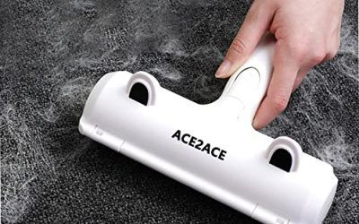 ACE2ACE Quitapelos y Rodillos para Mascotas, Cepillo de Limpieza Removedor de Pelaje para Gatos y Perros, Lavable y Reutilizable Animales Cepillos Depilación, para alfombras, Ropa y sofá