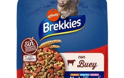 Brekkies Pienso para Gatos con Buey, Verduras y Cereales 3,5kg 3500 g