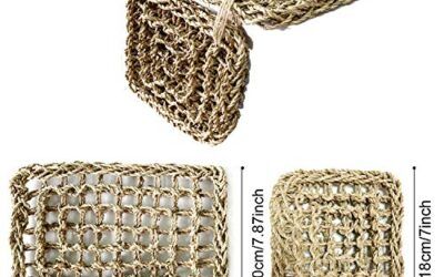 PietyPet 25 Piezas Reptiles Lagartija Decoración del hábitat, 2 Dragon Barbudo Hamaca Hamaca Reptil con Enredaderas Artificiales y Plantas para Camaleón, lagartos, Gecko, Serpientes, Ranas, Tortuga