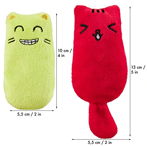 Almohadillas de valeriana para Gatos: Set de 6 pequeños Cojines Rellenos de valeriana para Gatos – Juguetes para Gatos – Accesorios para Gatos – Pretty Kitty