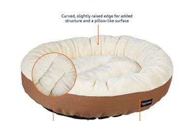 Amazon Basics – Cama redonda para mascotas