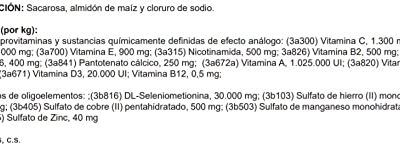 LATAC complejo vitamínico – Complejo vitamínico en Polvo para Aves – 125 gr