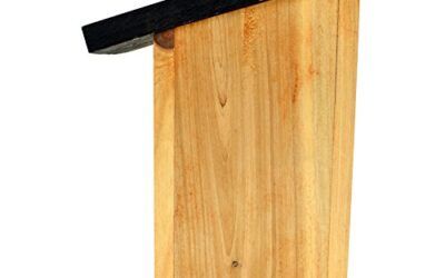 2 x Handy Home and Garden Caja Nido de Madera con Madera Tratada a Presión para Aves Silvestres y de Jardín – Hecho con 100% de Madera FSC, Bosques Sostenibles Amigables con el Medio Ambiente