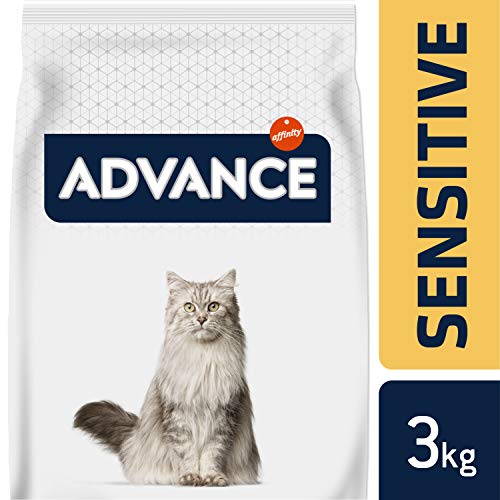 Advance Sensitive para gato adulto con salmón y arroz 3 kg