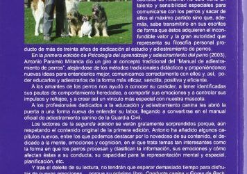 PSICOLOGÍA DEL APRENDIZAJE Y ADIESTRAMIENTO DEL PERRO. 2ª EDICION