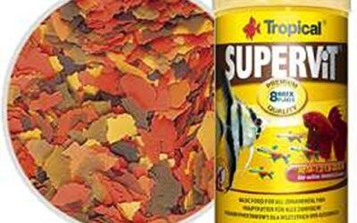 Tropical Supervit Premium – Comida para Todos los Peces Ornamentales, 1 Unidad (1 x 1 l)