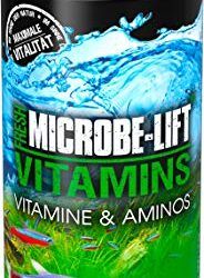 MICROBE-LIFT Vitaminos – multivitamínico para peces magníficos y saludables, aumenta la vitalidad y el esplendor de los colores, agua dulce, 118ml