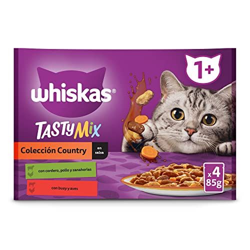 Whiskas Comida Húmeda para Gatos Colección Country en Salsa 13x4x85g