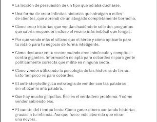 Storytelling salvaje (Alienta)